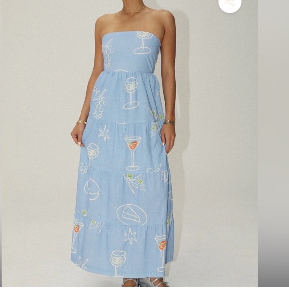 NWT Summer Cocktail Midi Dress
